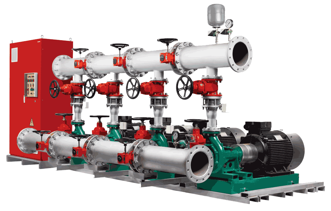 Блочные насосные станции для пожаротушения